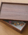 FM JEWELRY CASE  (WITH VELOUR DIVIDERS)