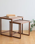 FM TRAY NEST TABLE (REMOVABLE TOP NESTING TABLE)