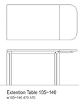 COCCO DINING TABLE (EXTENTION)