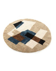 GEOMETRIC RUG ROUND 140