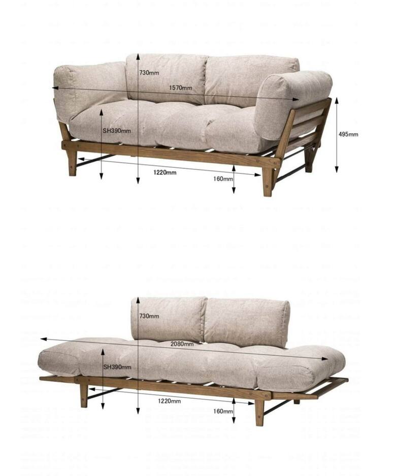 ALVESTA SOFA 2ND / Terracotta