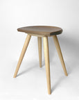 KIJIYA | Moon stool - Black Walnut