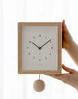 BLANC CLOCK NATURAL