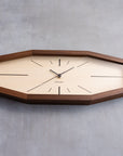 LINE WALNUT CLOCK