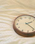 DROP WALNUT CLOCK