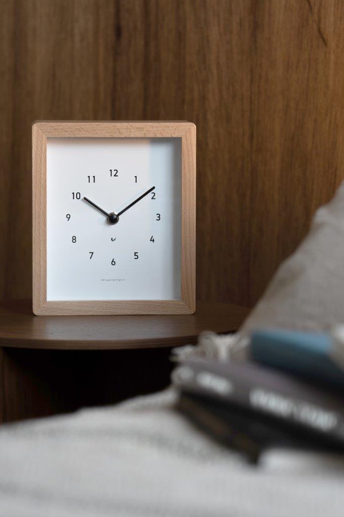 BLANC CLOCK NATURAL