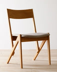 DISPLAY SALE - SERIO SIDE CHAIR / OAK / PIETRA NAVY