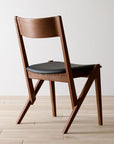 DISPLAY SALE - SERIO SIDE CHAIR / OAK / PIETRA NAVY